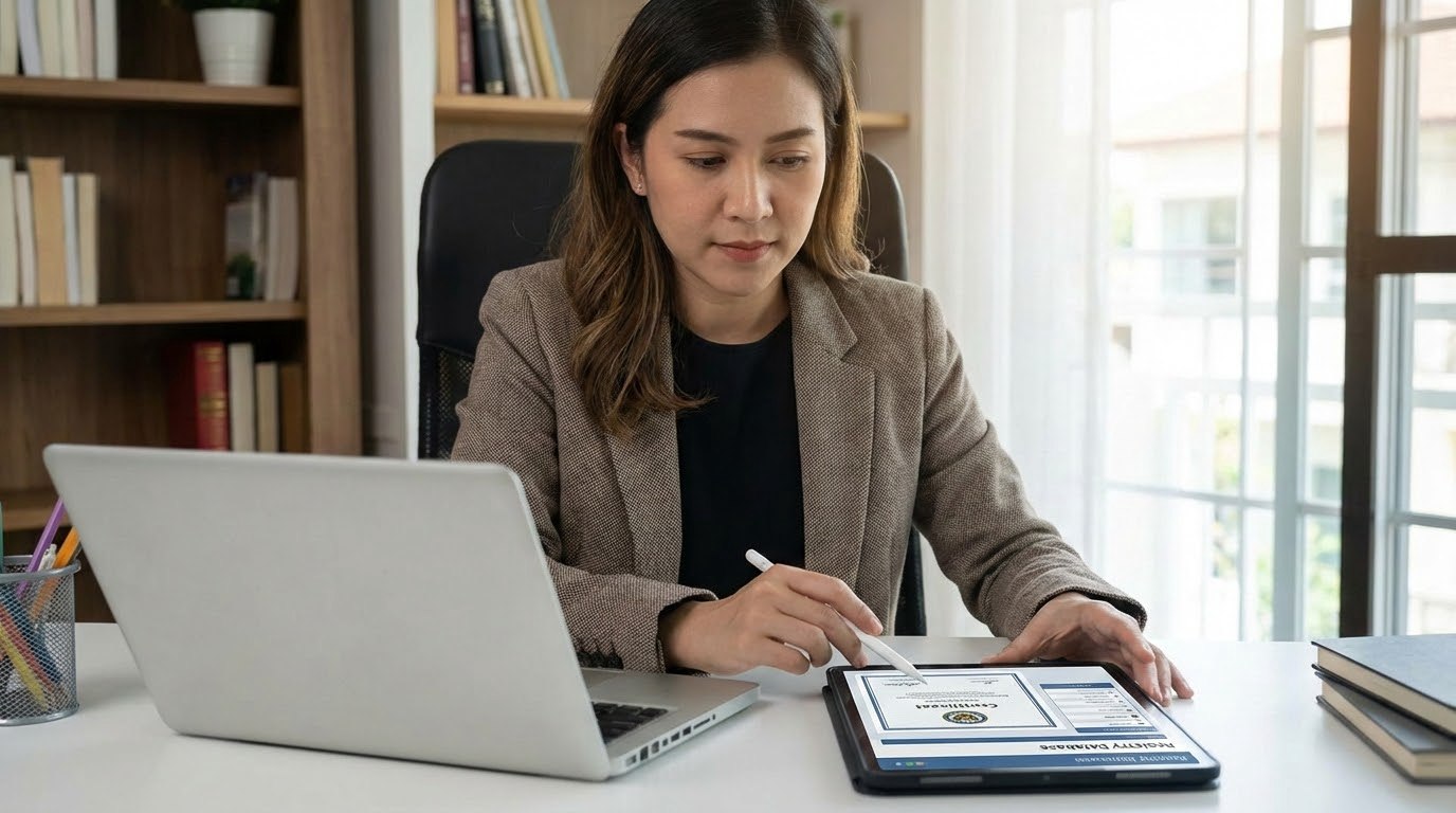 Профессиональная переподготовка дистанционно: как выбрать лицензированный центр и быть уверенным, что диплом внесут в реестр ФРДО