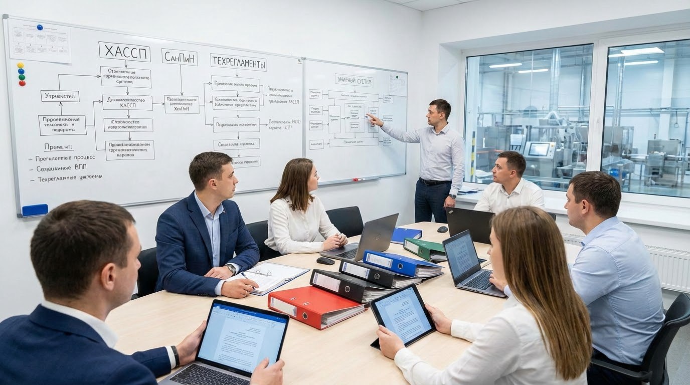 ХАССП, СанПиН и техрегламенты: как не утонуть в море документов и построить единую систему безопасности