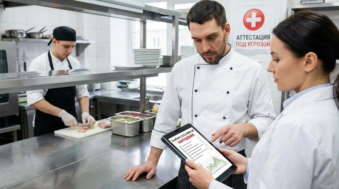 Санитарный минимум для повара и кондитера: какие пункты СанПиН 2.3/2.4.3590-20 нарушаются чаще всего и как это влияет на аттестацию разряда