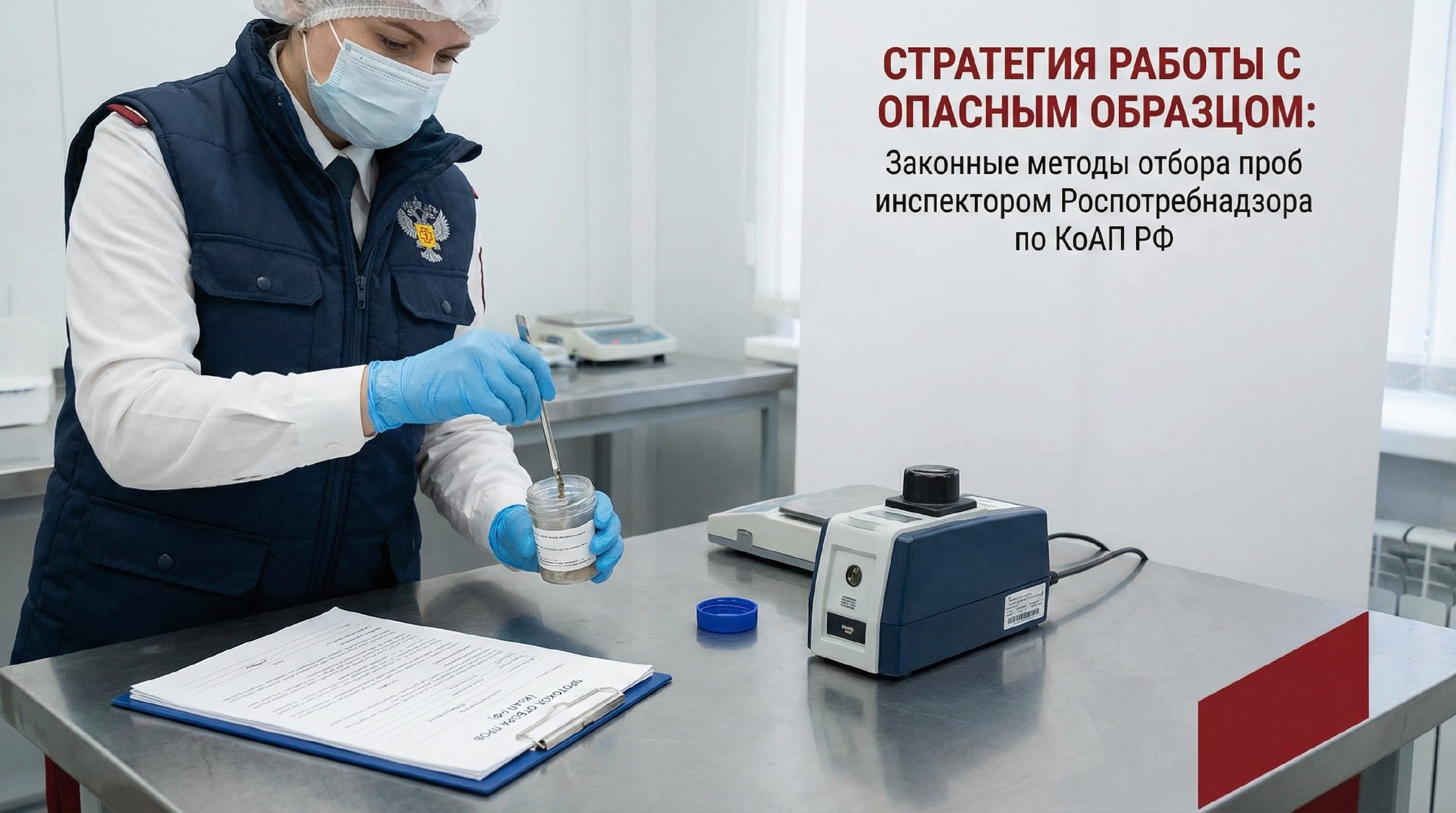 Стратегия работы с опасным образцом: как закон превращает отбор проб в вашу доказательную базу