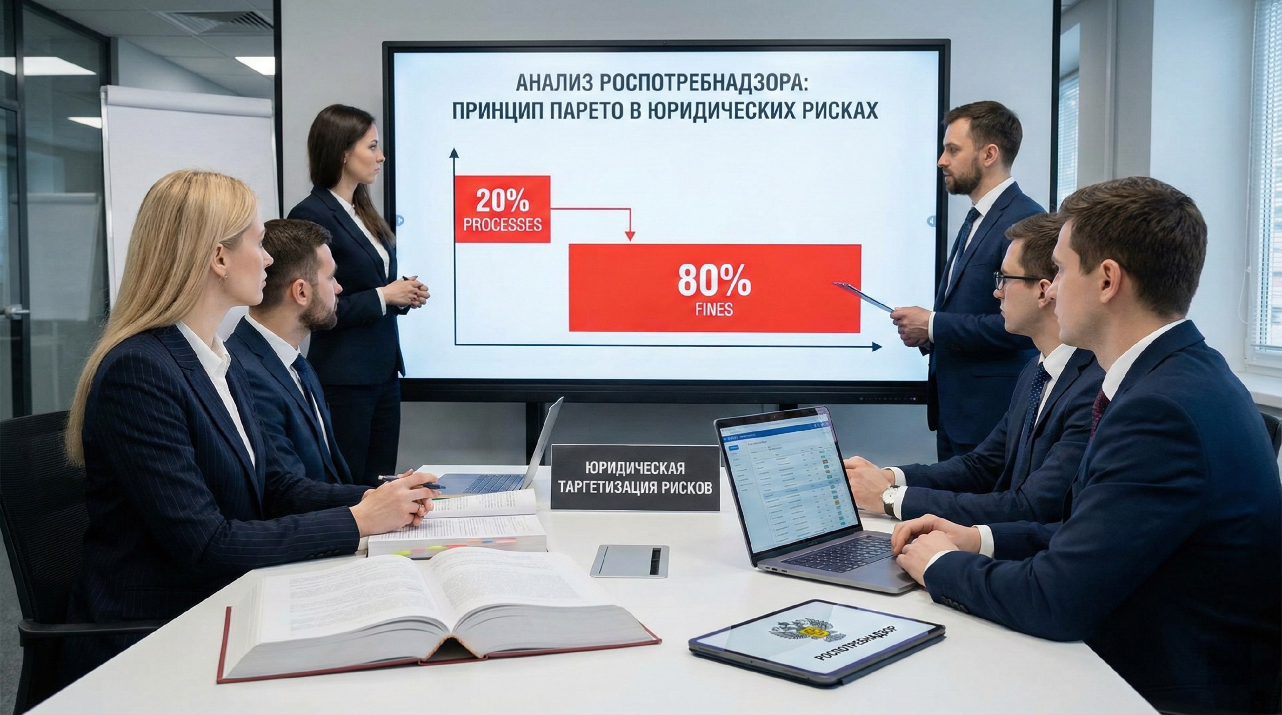 Юридическая таргетизация рисков: как по данным Роспотребнадзора определить, какие 20% ваших процессов порождают 80% штрафов в вашей отрасли