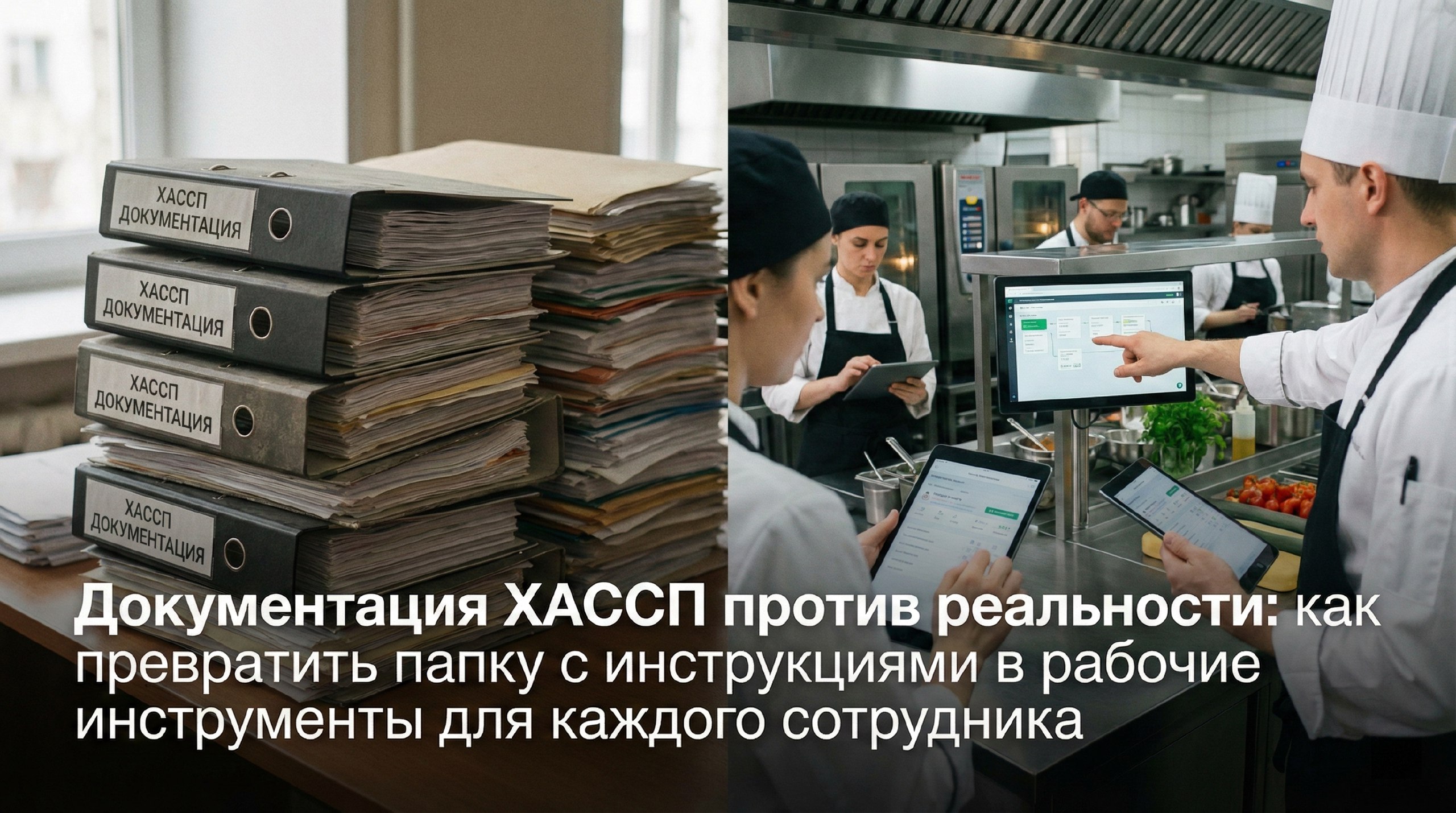 Документация ХАССП против реальности: как превратить папку с инструкциями в рабочие инструменты для каждого сотрудника