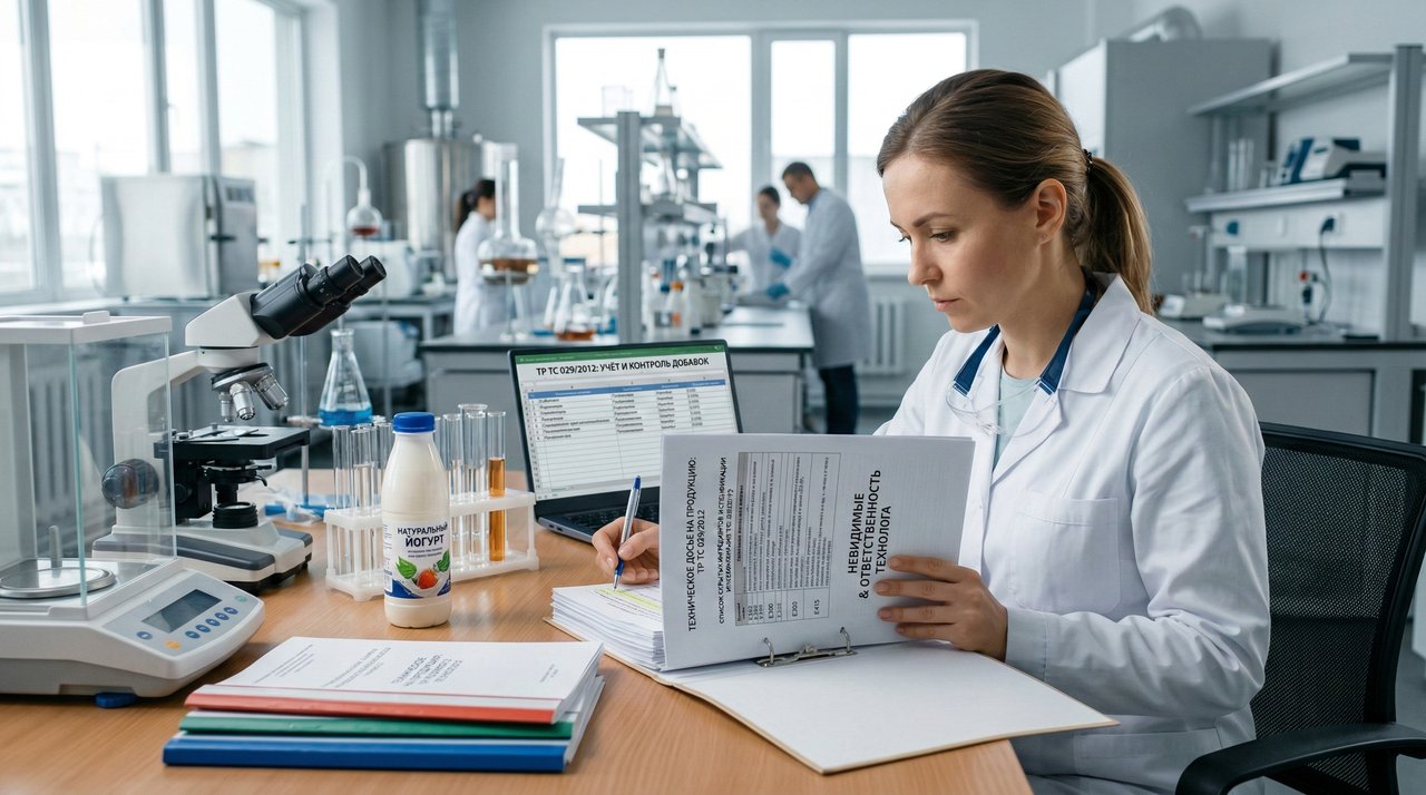 Невидимые добавки: как ТР ТС 029/2012 делает технолога ответственным за составление невидимого для потребителя, но критического для проверки досье